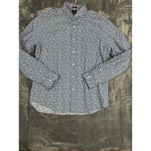 J.Crew Flex Washed Slim XL Floral Button-Up Long Sleeve Shirt